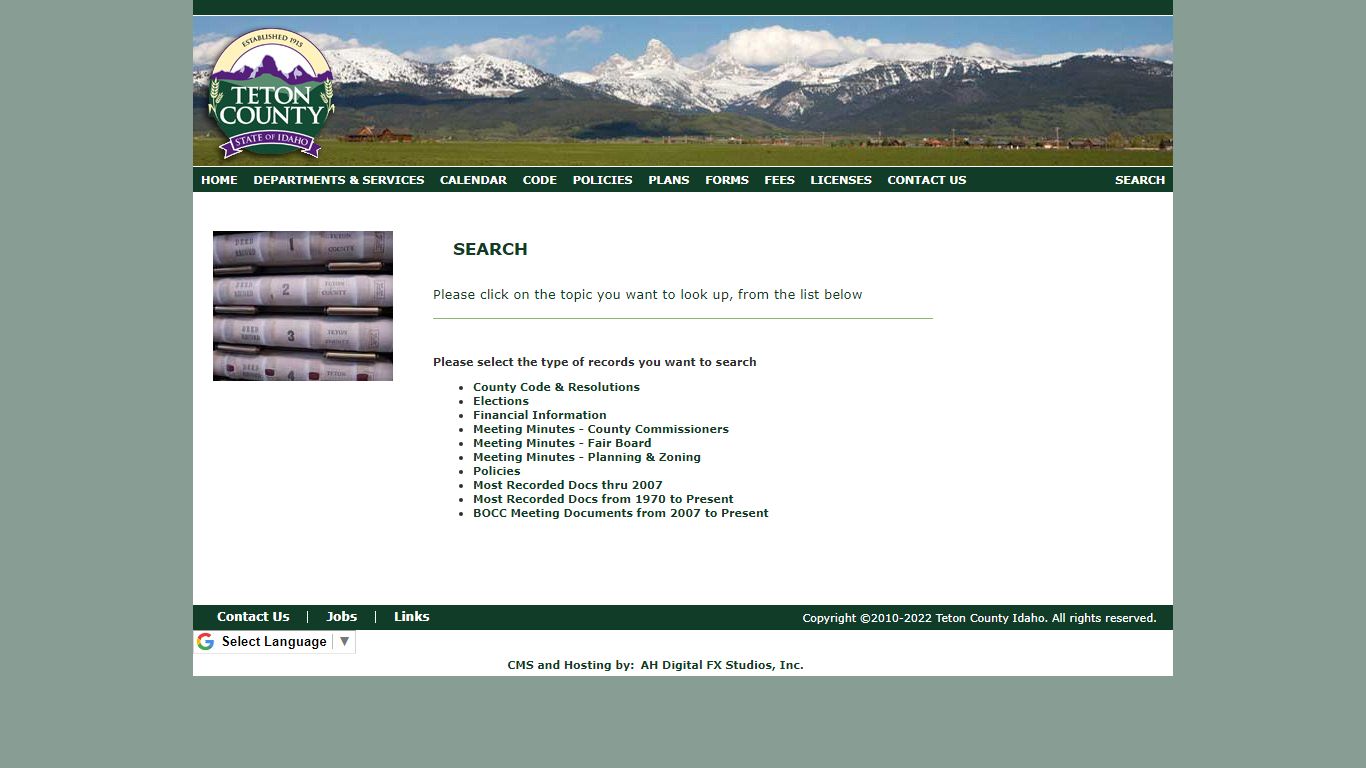 Teton County Idaho